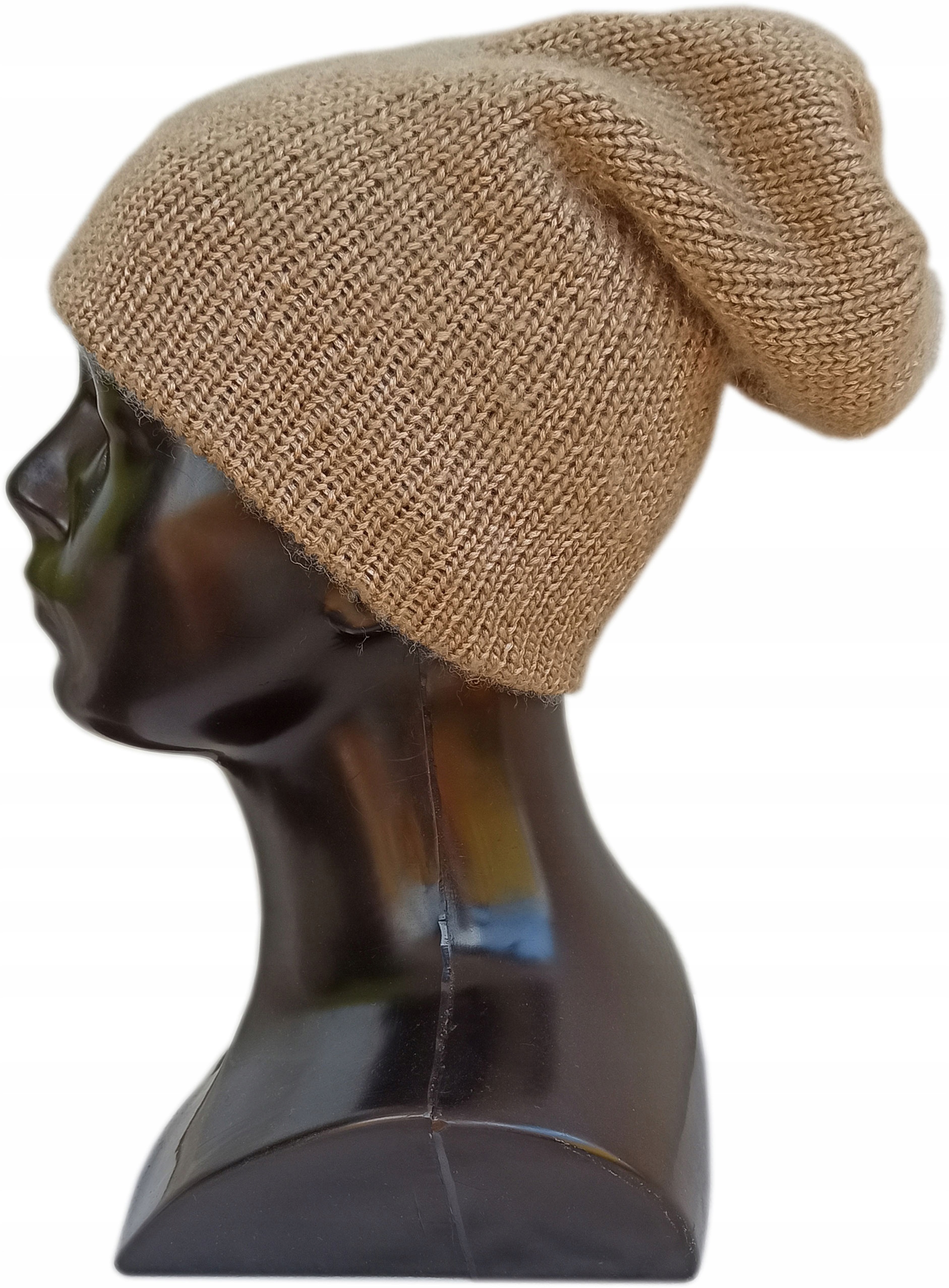 teplá čepice šmoulinka handmade