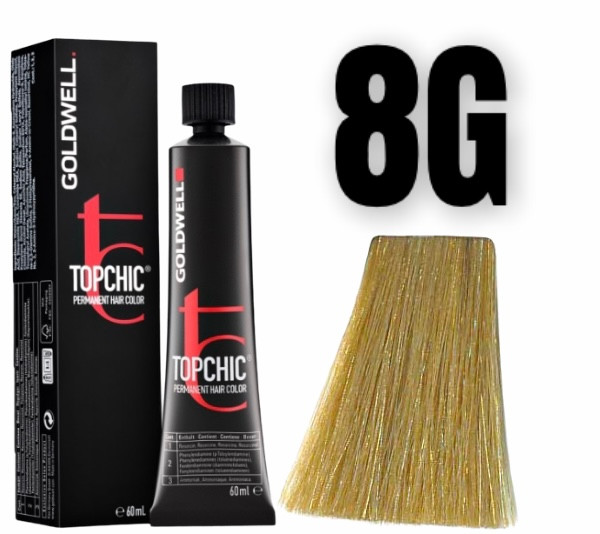 

Goldwell Topchic 60ml farba do włosów 8G