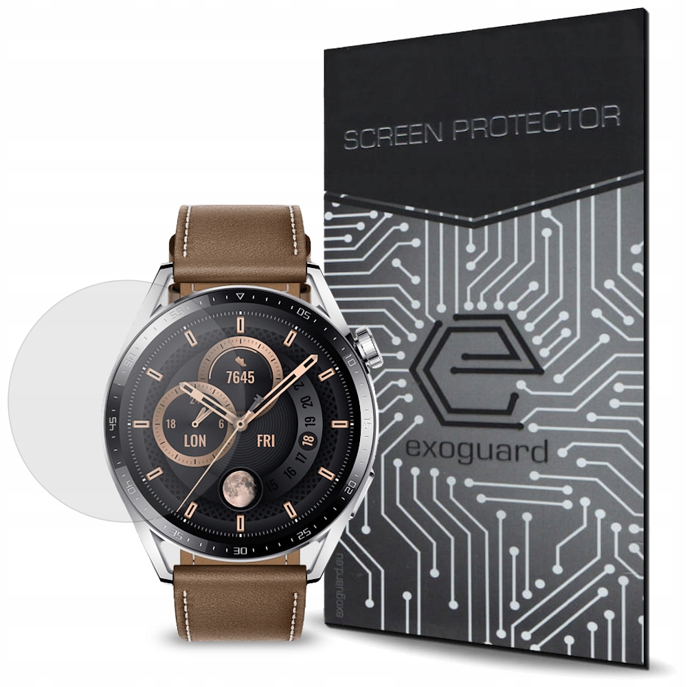 

Szkło Hartowane Exoguard do Huawei Watch Gt 3 46mm