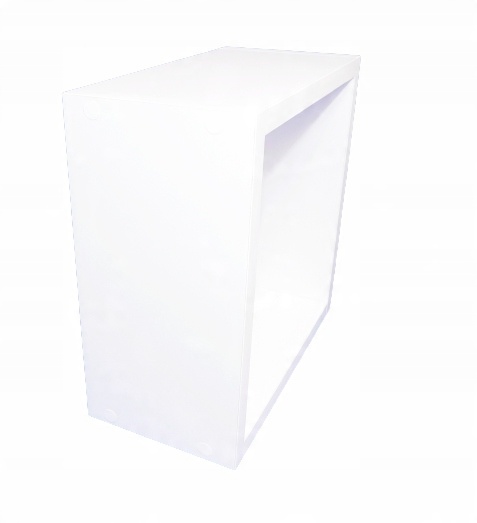 

Półka wisząca Mat Biały 30x30x15cm Kwadrat Biała