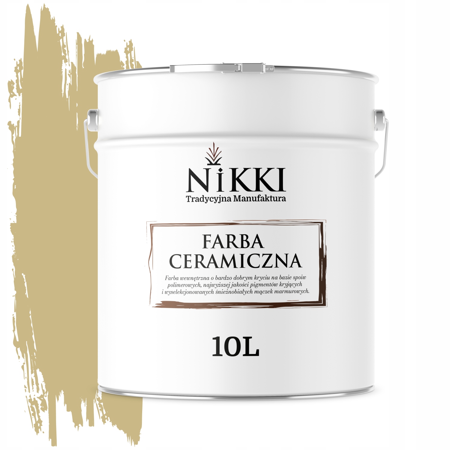 Keramická Stropná Farba Na Stenu Zhnitá Zelená H2348 Hlboká Matná 10 L