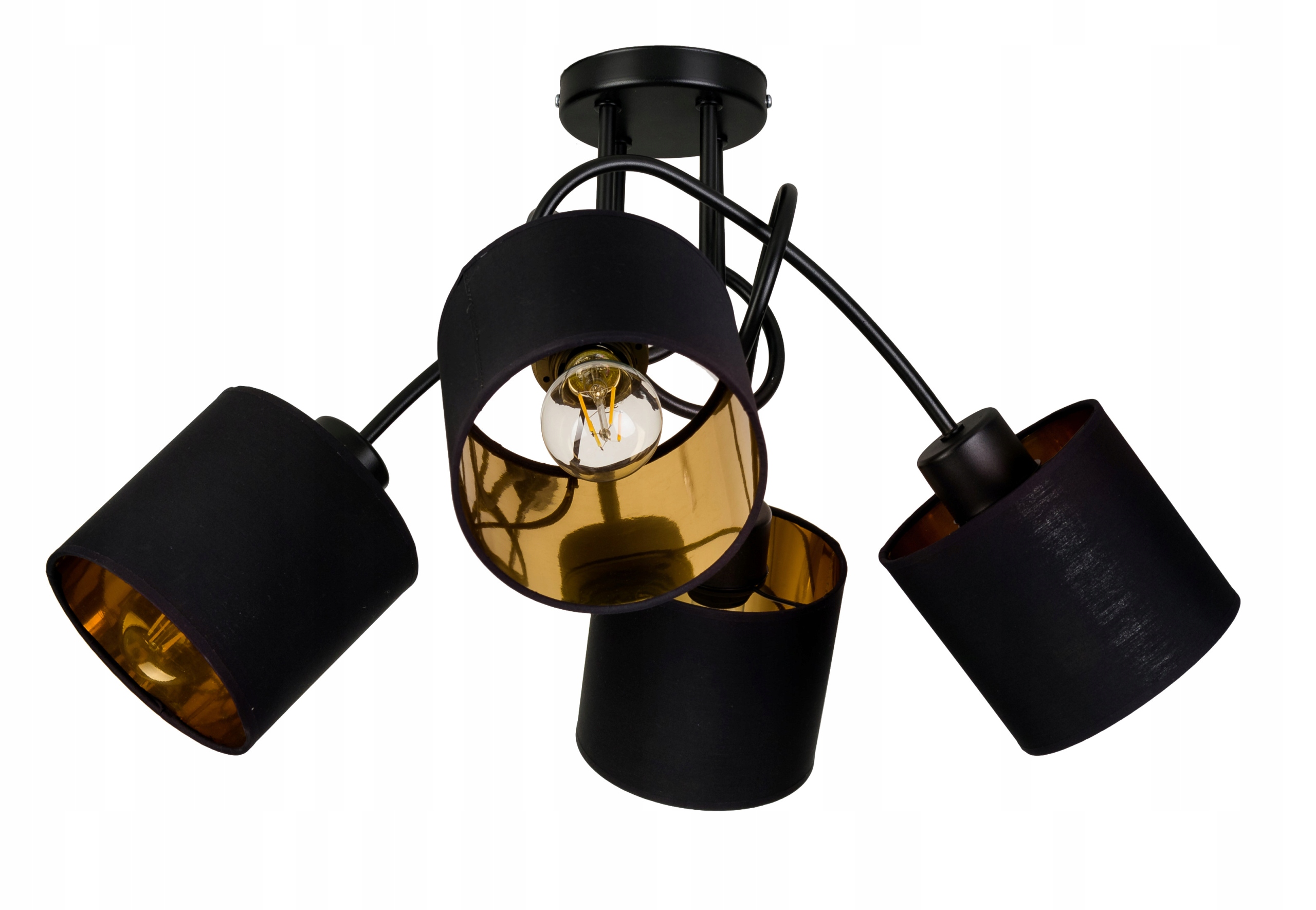 Stropní svítidlo závěsný lustr Loft stínidlo pro E27