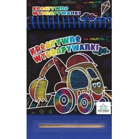 

Kreatywne wydrapywanki. Dla chłopców