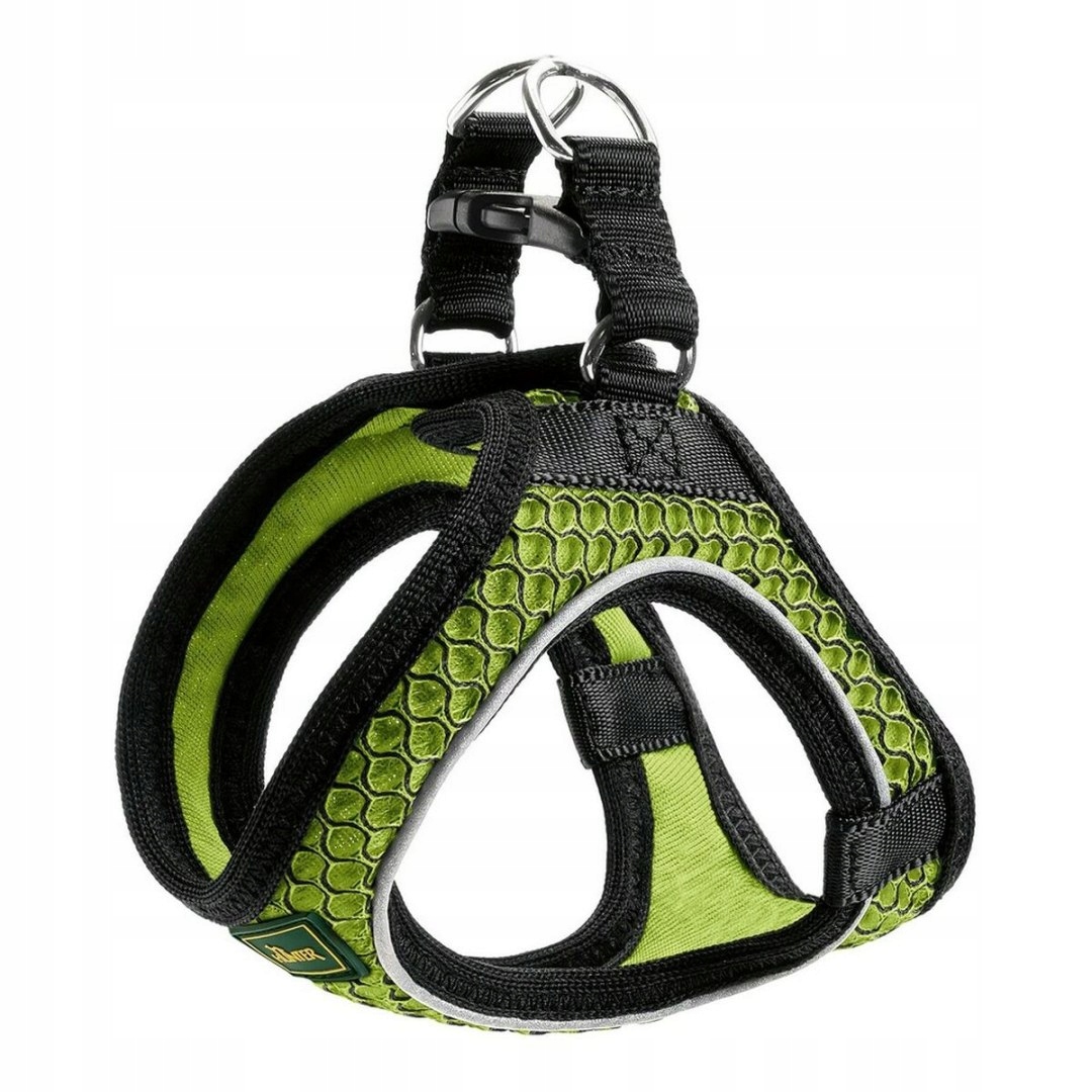 Postroj pro psa Hunter Hilo-Comfort Limetka S/m (48-55 cm)