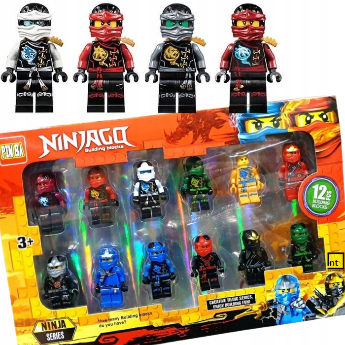 

Zestaw 12 Figurek Ninjago Klocki Figurki Postacie