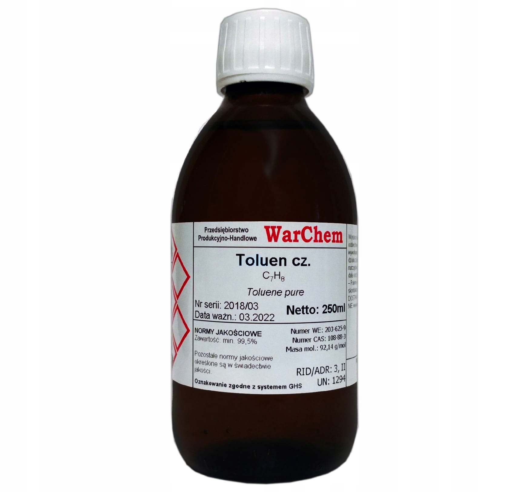 

Toluen 250ml Warchem [58645]