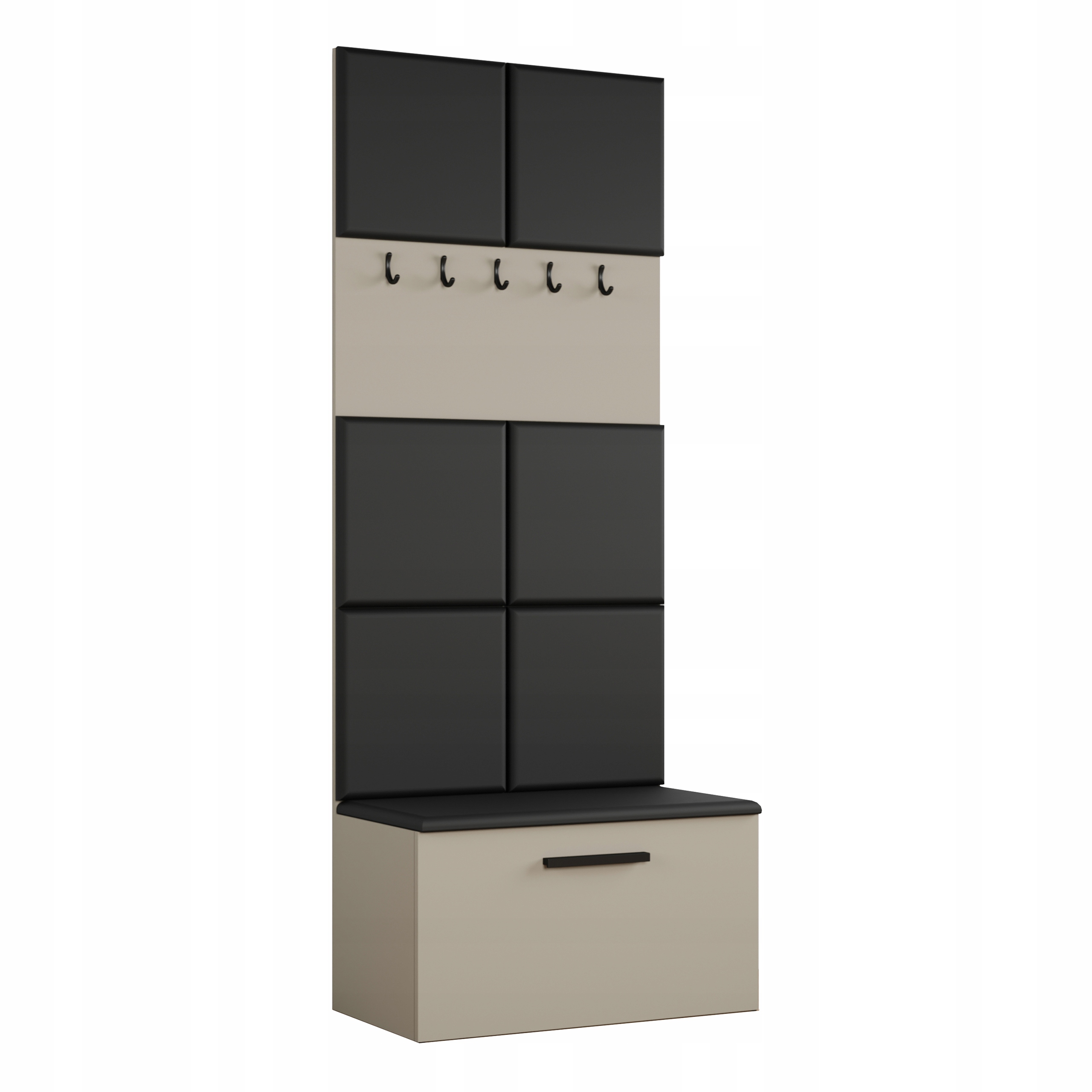 Šatní skříň Modulo 80,6/204/40 cm do předsíně Moderní Kašmír