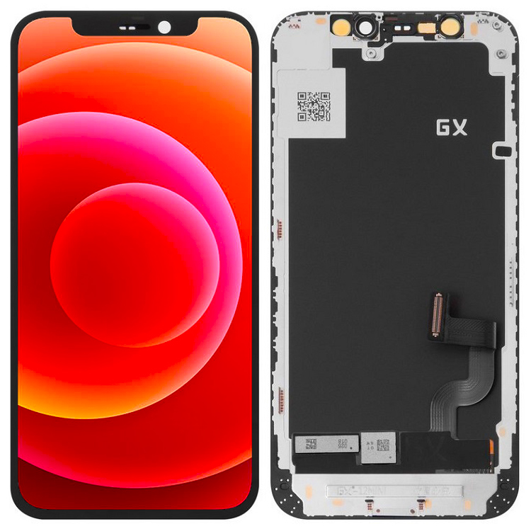 Oled displej Gx pro iPhone 12 Mini LCD displej Rámeček