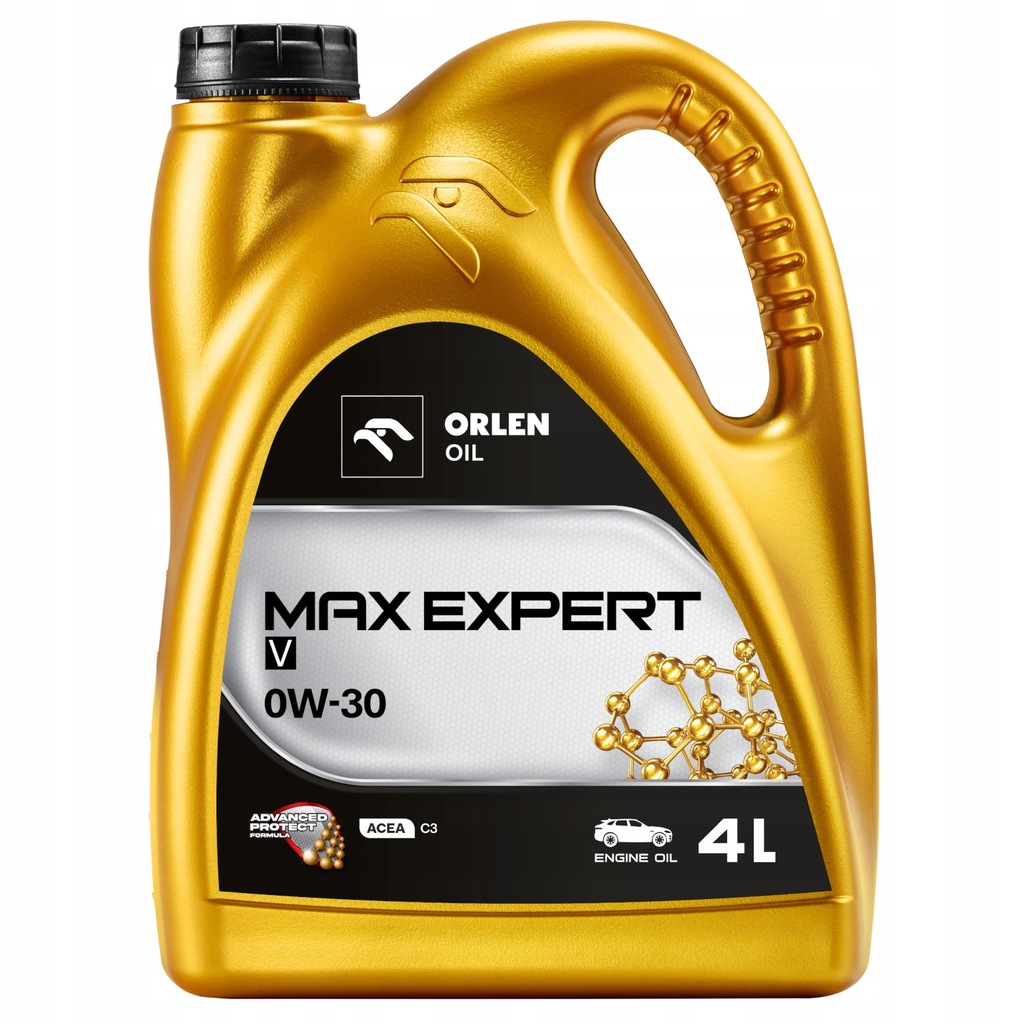 Olej Silnikowy Syntetyczny Samoch Osobowe Orlen Oil Max Expert V 0W-30 4L