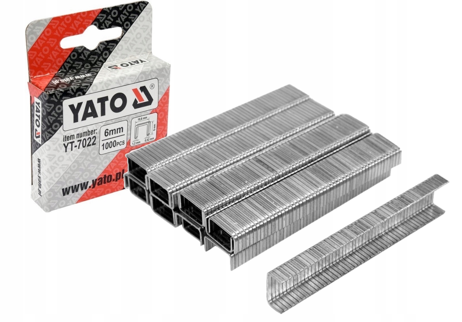 ZSZYWACZ TAKER TAPICERSKI 6-14mm + ZSZYWKI YT-70021 Zasilanie ręczne