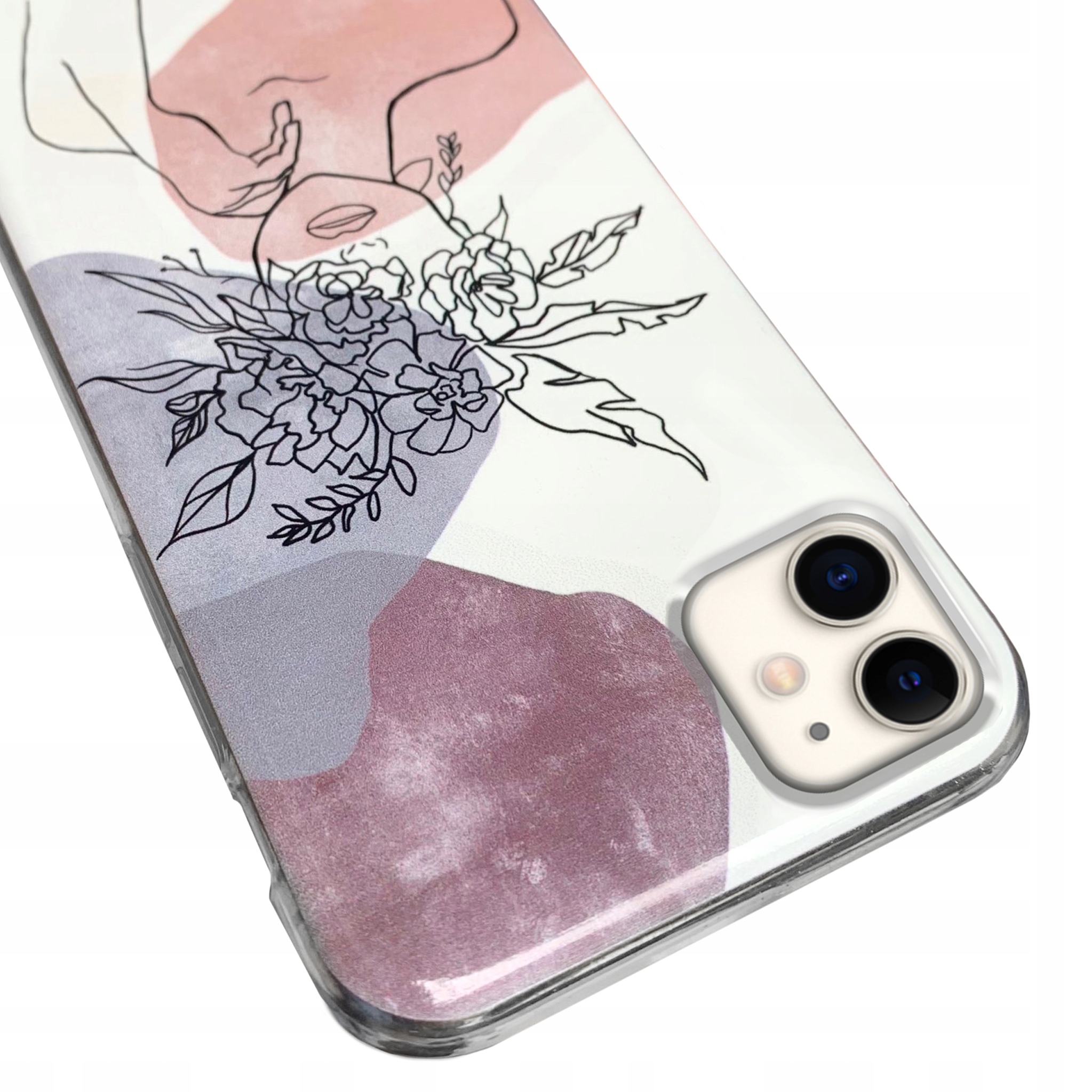

Grube etui 2MM do iPhone 11 wzory + Szkło 3D