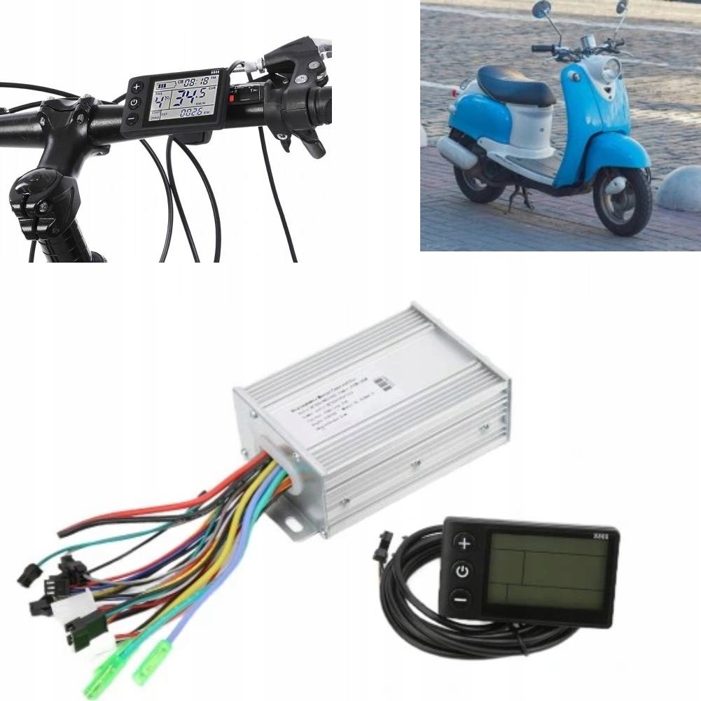 LCD Rower Sterownik Kontroler 36V48V60V 450/500W