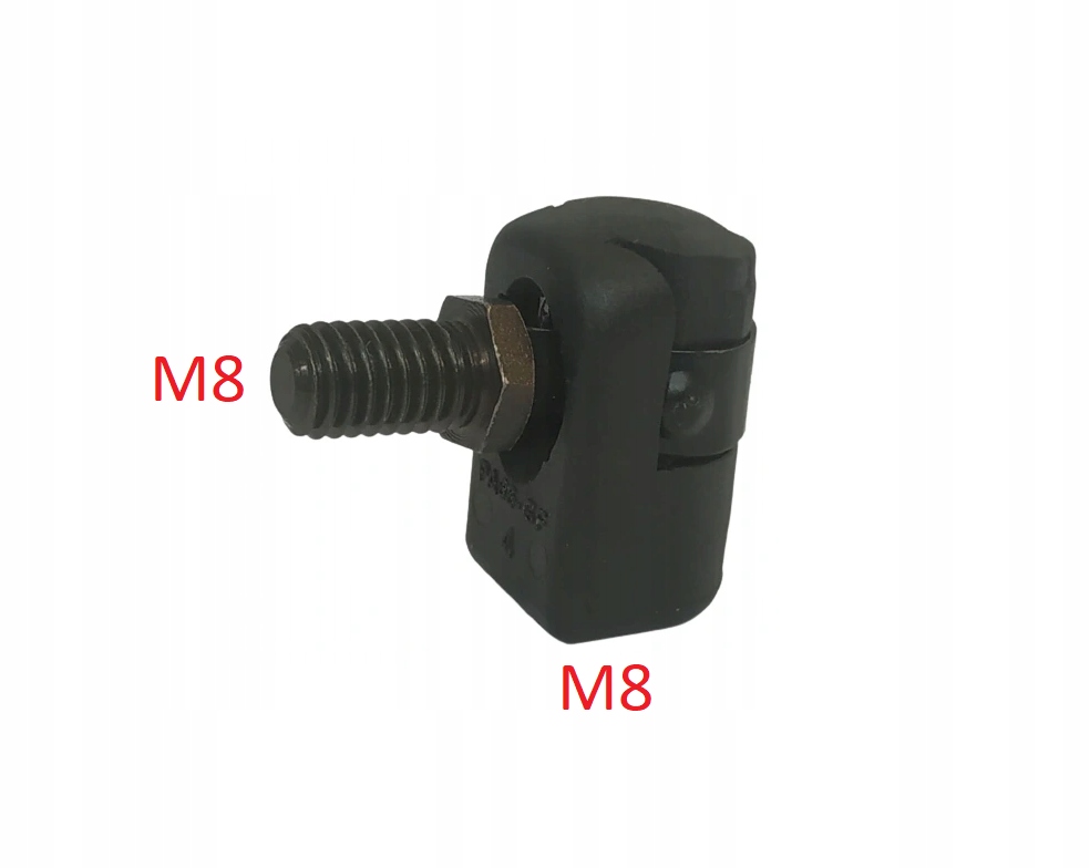 

Przegub Główka Siłownika Na Gwint M8 Sworzeń M8