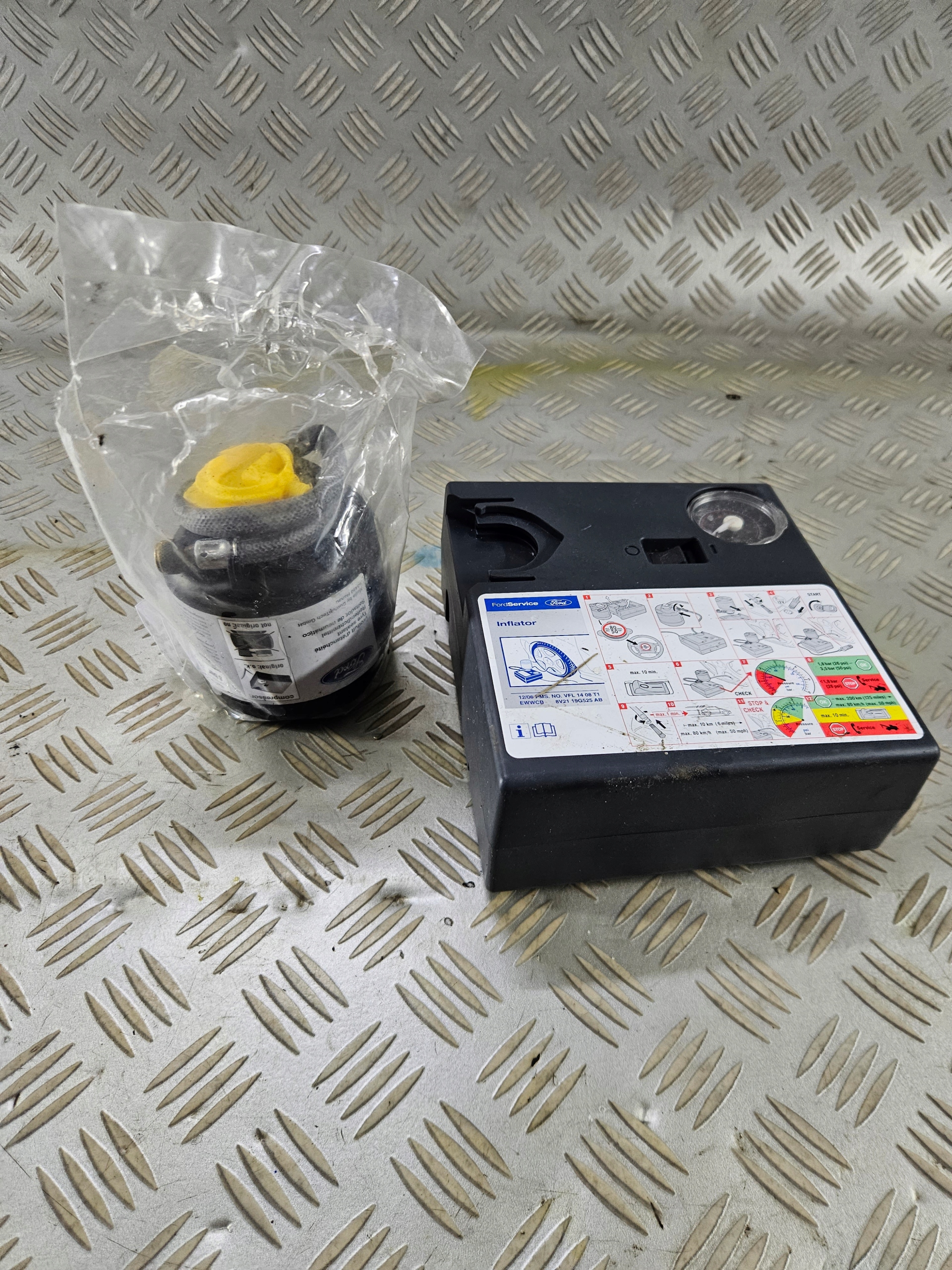 KLEJ USZCZELNIACZ DO OPON KOMPRESOR ZESTAW NAPRAWCZY KOLA OPONY FORD