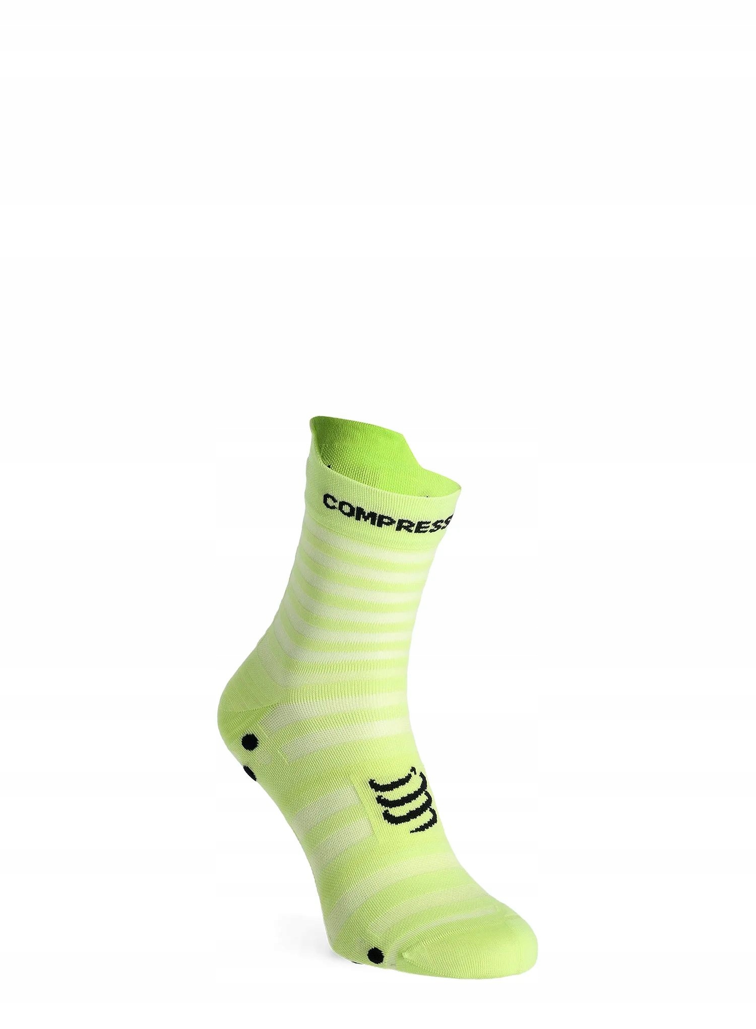 Ponožky Compressport Pro Racing v4.0 Ul Run High shadow lime/black 45-48