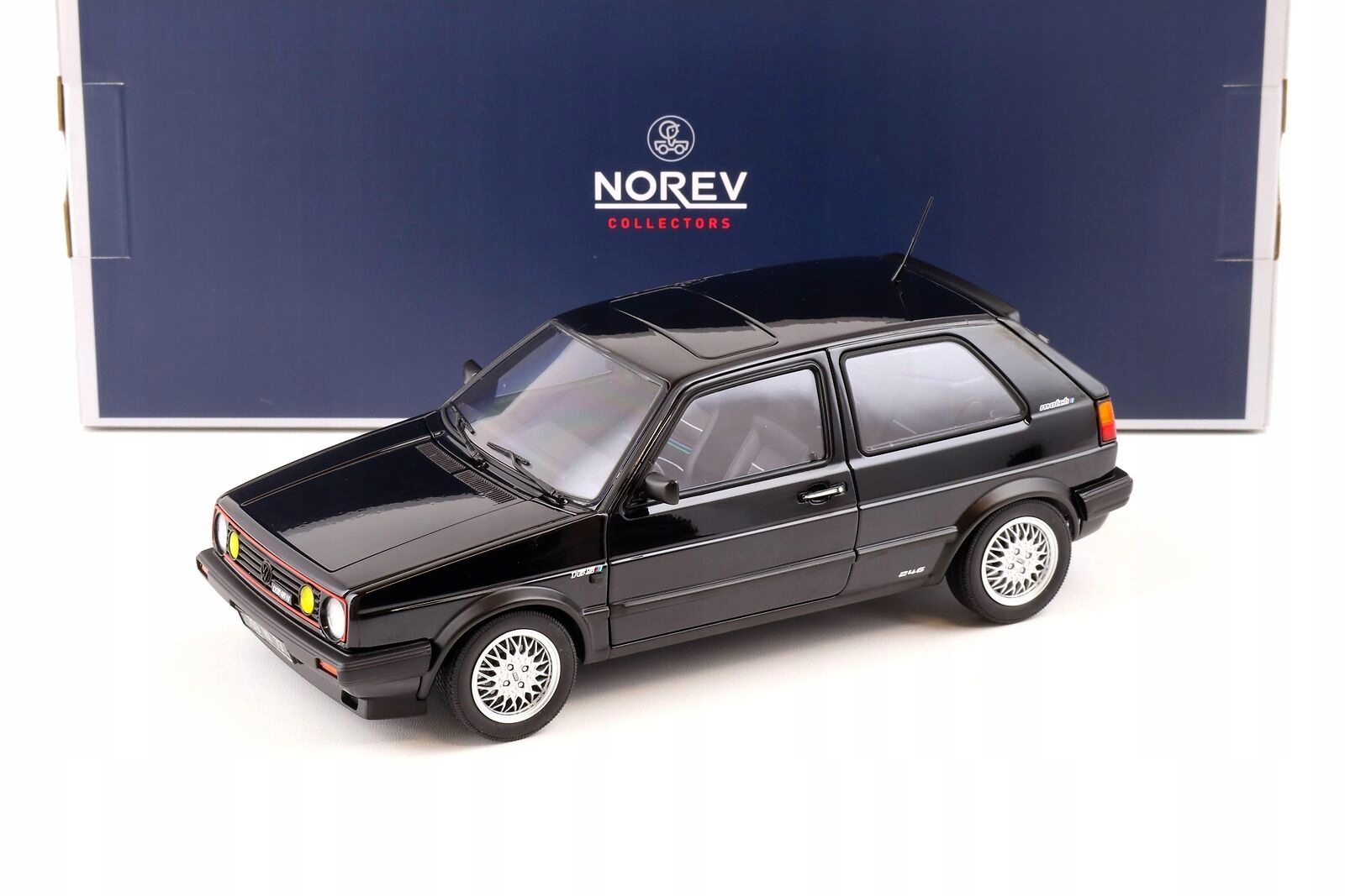 Norev Volkswagen Golf Gti Match 1989 Černá metalíza 1:18