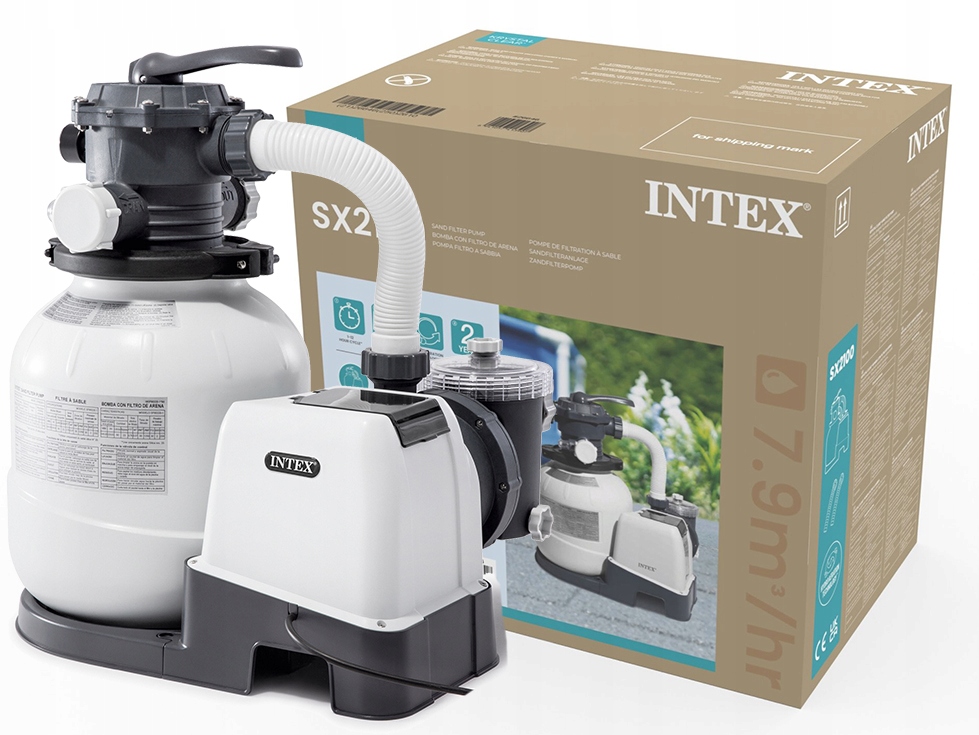 Piesková pumpa do bazéna na piesok guličky 7900 L/h Intex 26646 Model 2026