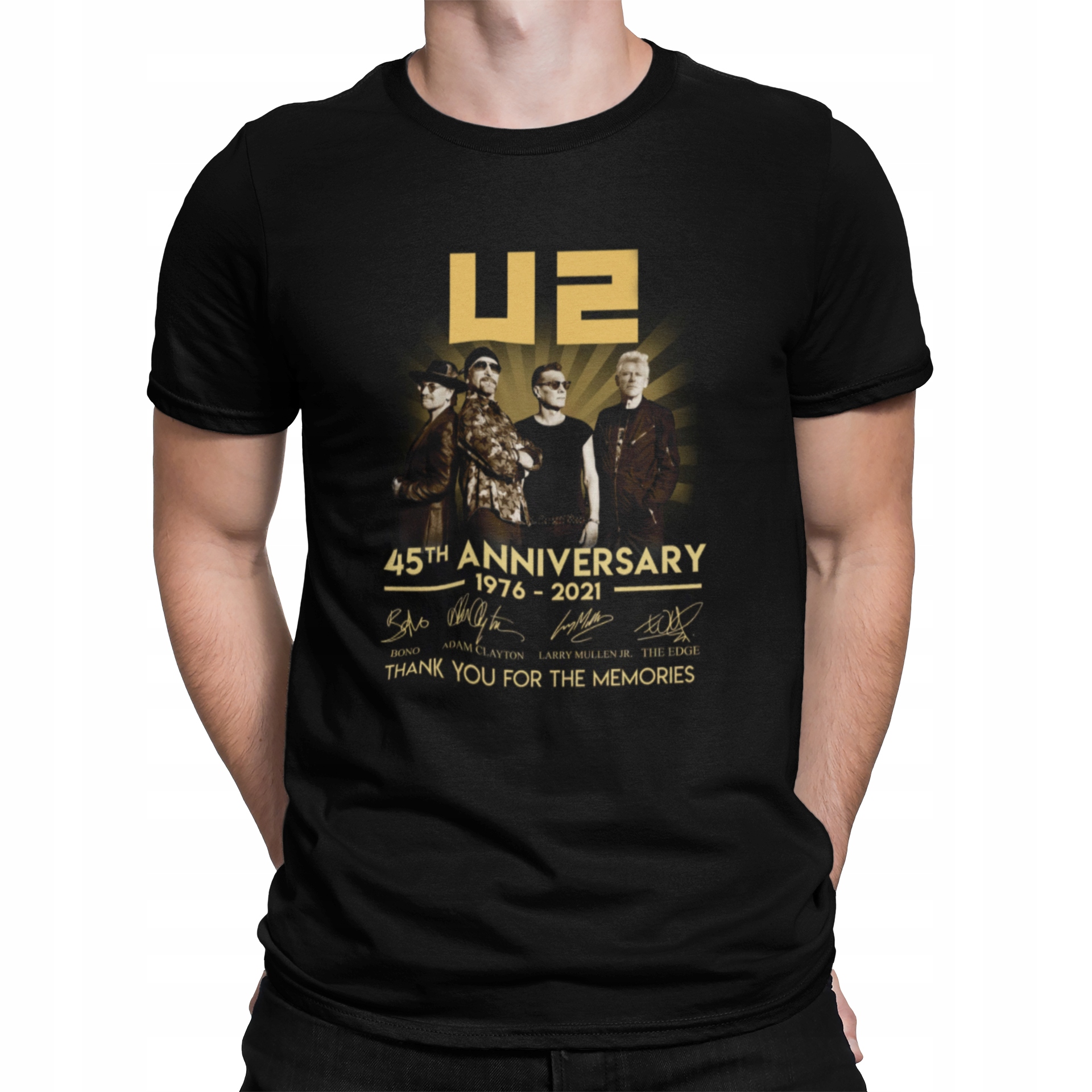 

U2 T-Shirt Koszulka 45 lecie Bono M