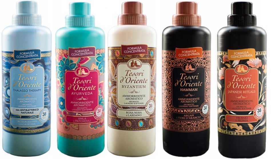 Levně Tesori d'Oriente Sada 5 italských tekutá aviváž 760 ml Tabhj