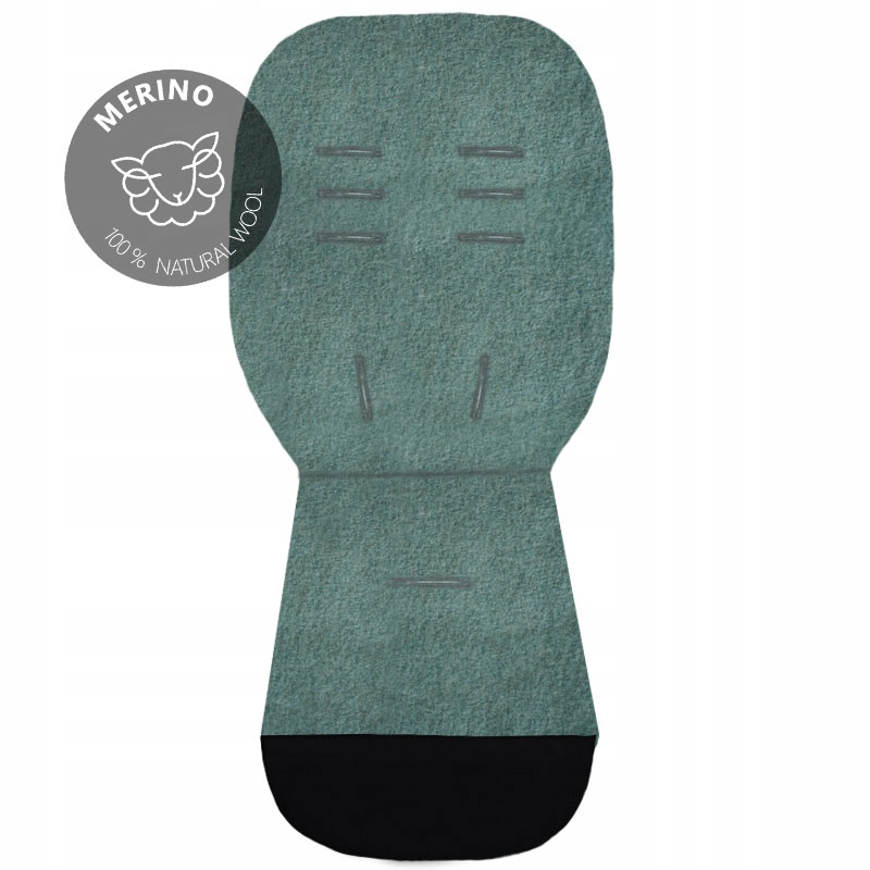 Wkładka na wymiar do wózka z WEŁNY MERINO - KOLORY