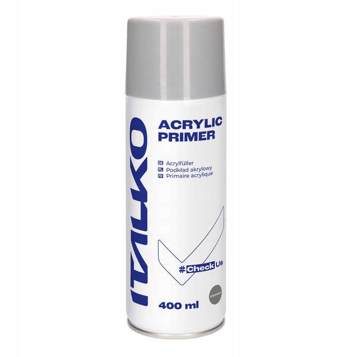Italko Acrylic Primer Podkład Akrylowy Szary Spray 400ML