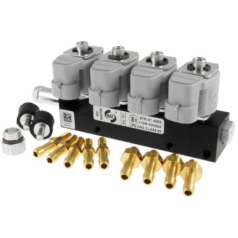 RAIL IG1 2OHM LISTWA WTRYSKOWA GAZU LPG 4 CYL