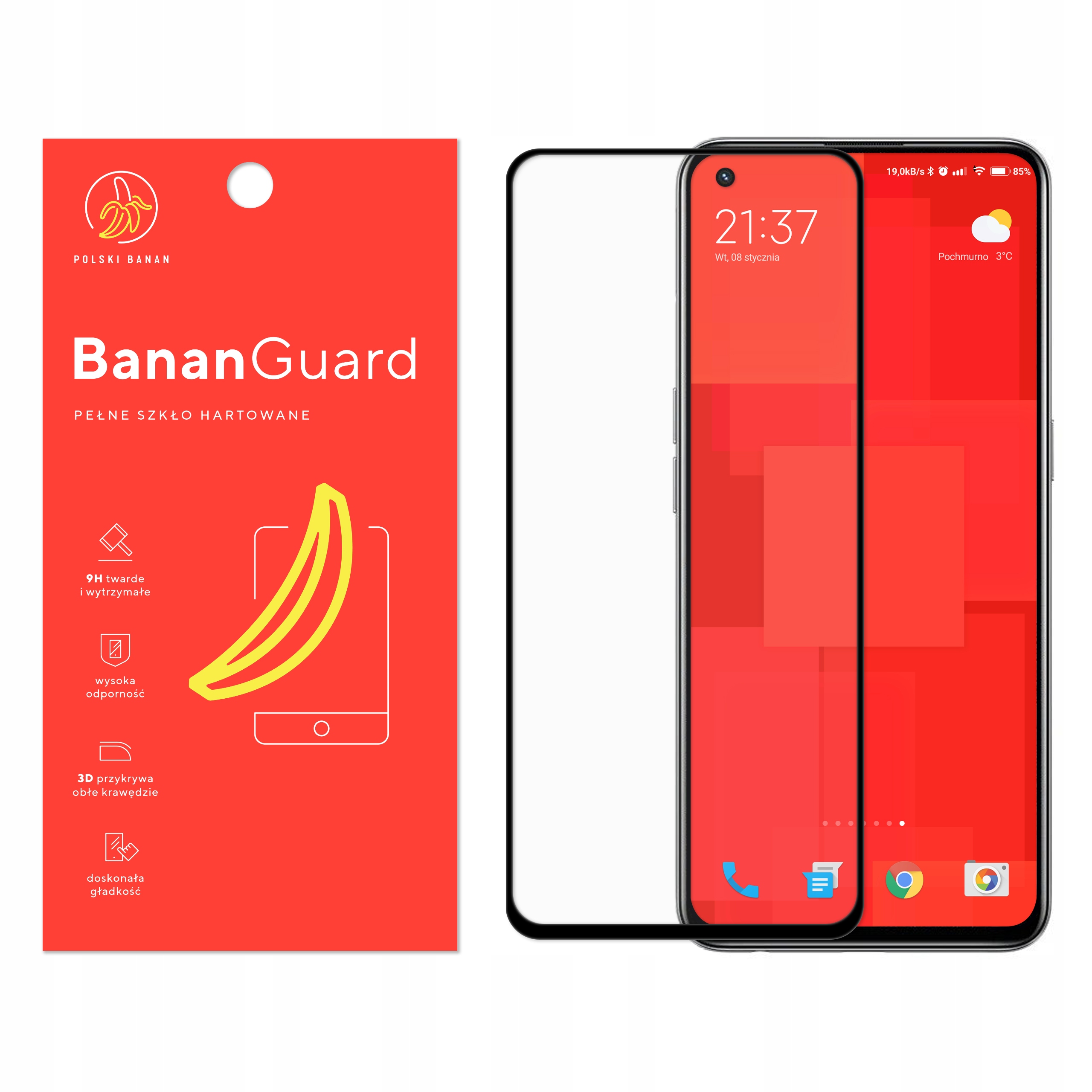 

Szkło Hartowane 3D do Realme Gt Master Edition