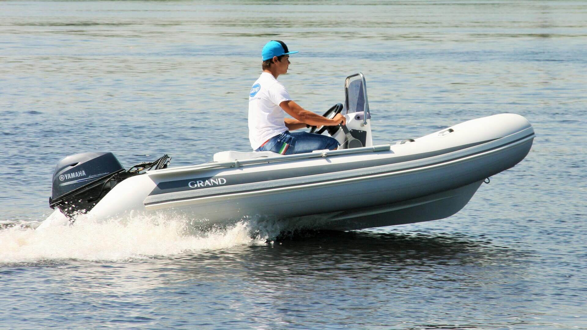 GRAND Silver Line S370NS RIB Ponton Łódź Motorówka Długość 370 cm