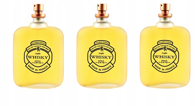 Evaflor WHISKY 3x100ml woda toaletowa TESTER
