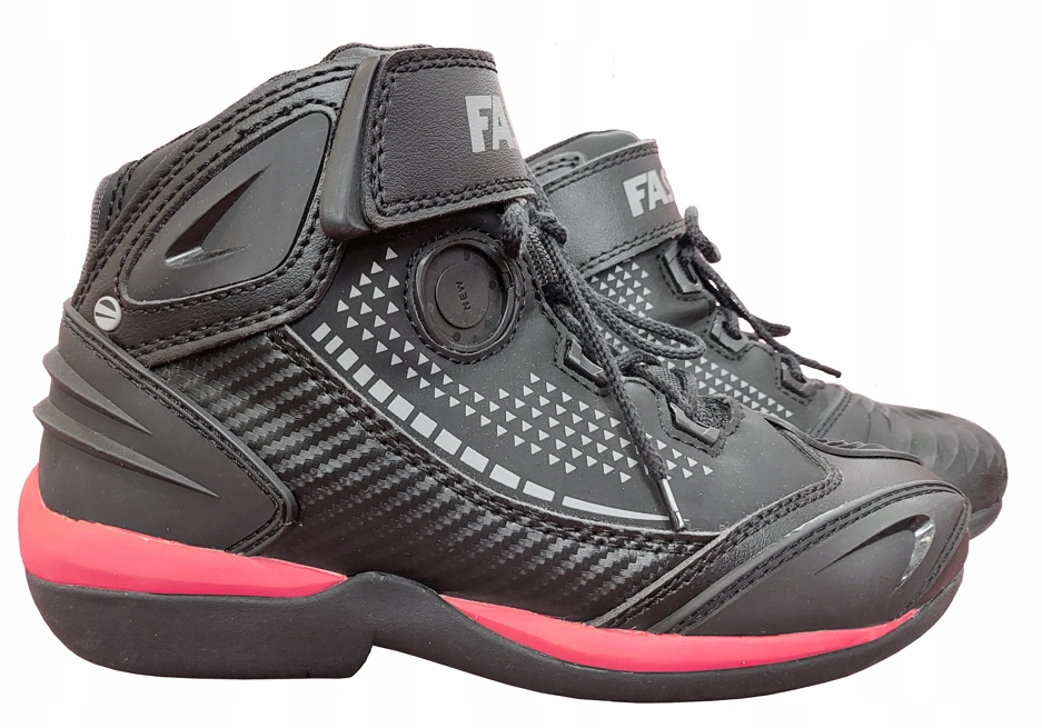 

Buty Motocyklowe Turystyczne Czarne Skórzane Motor