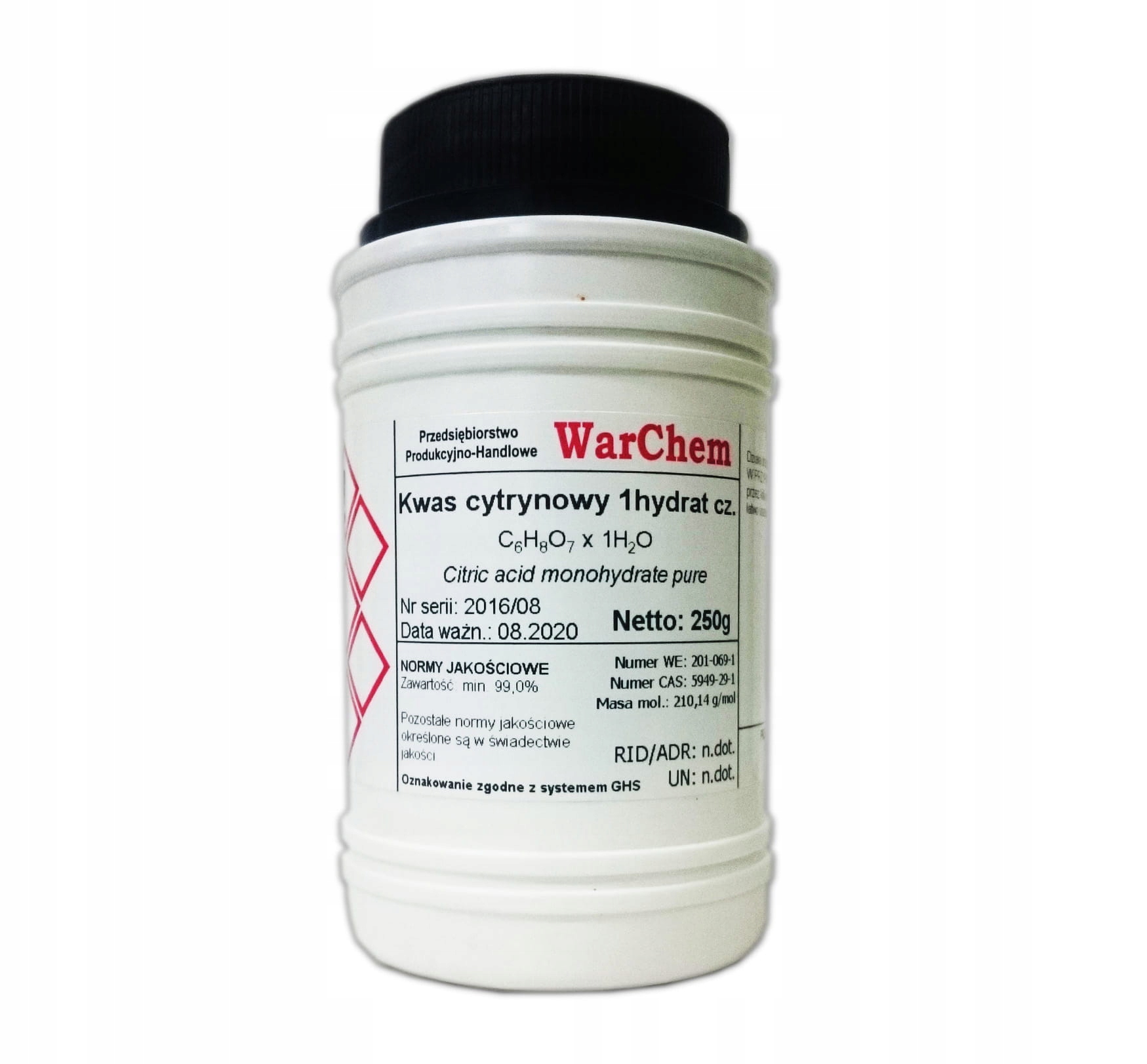 

Kwas Cytrynowy Odkamieniacz 250g Warchem