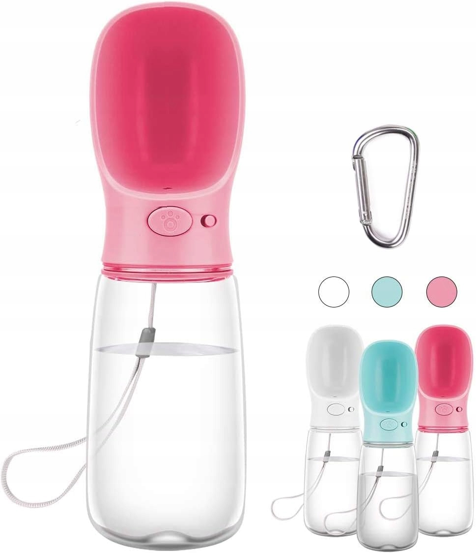 Láhev na pití pro psa, na cesty, přenosná láhev na vodu 550 ml