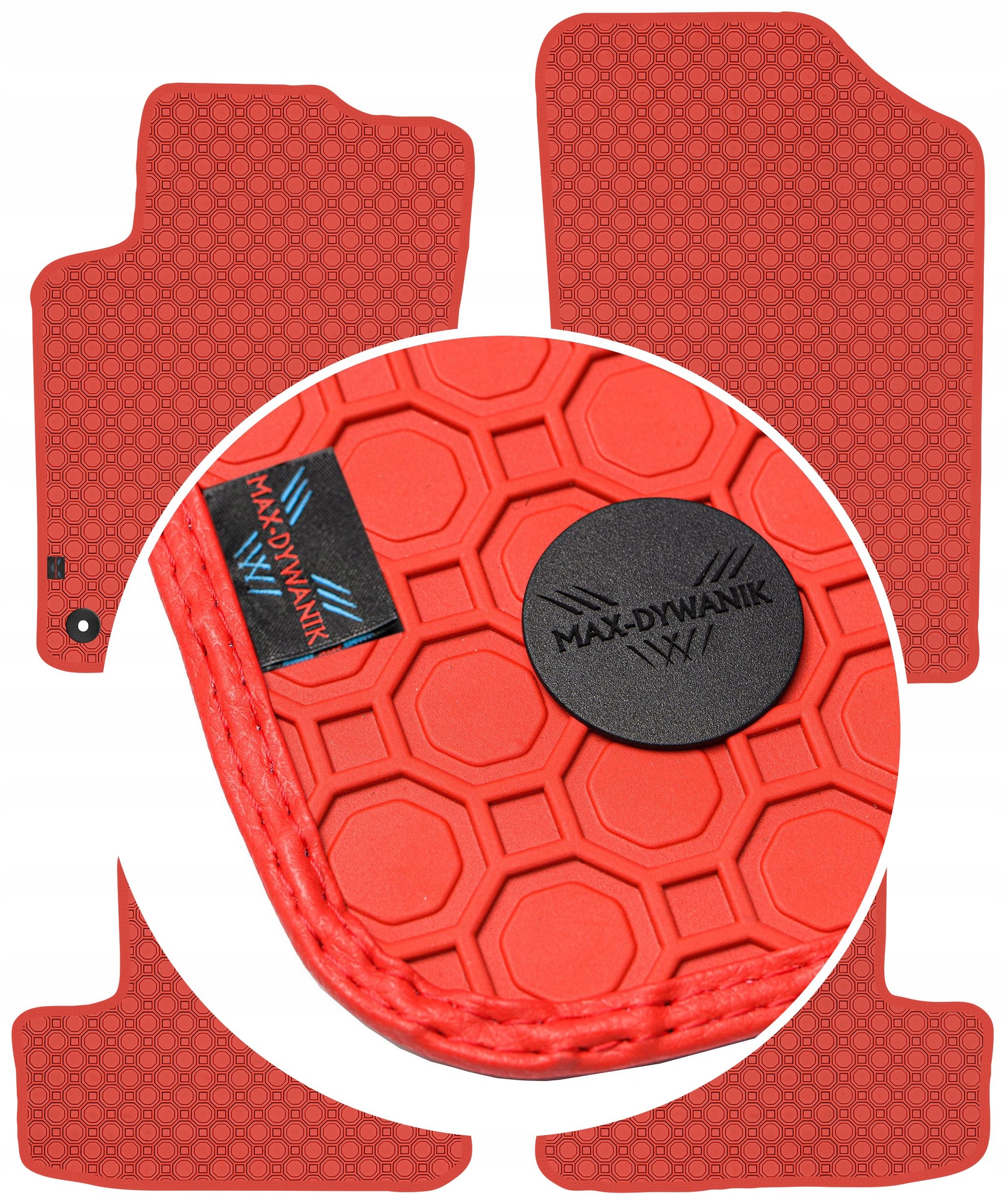 Peugeot 207CC 2007-2012 Koberce Červené