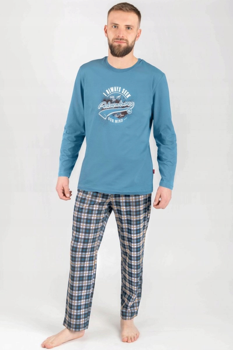 Muzzy Pánské pyžamo Adventures dlouhé R: XXL