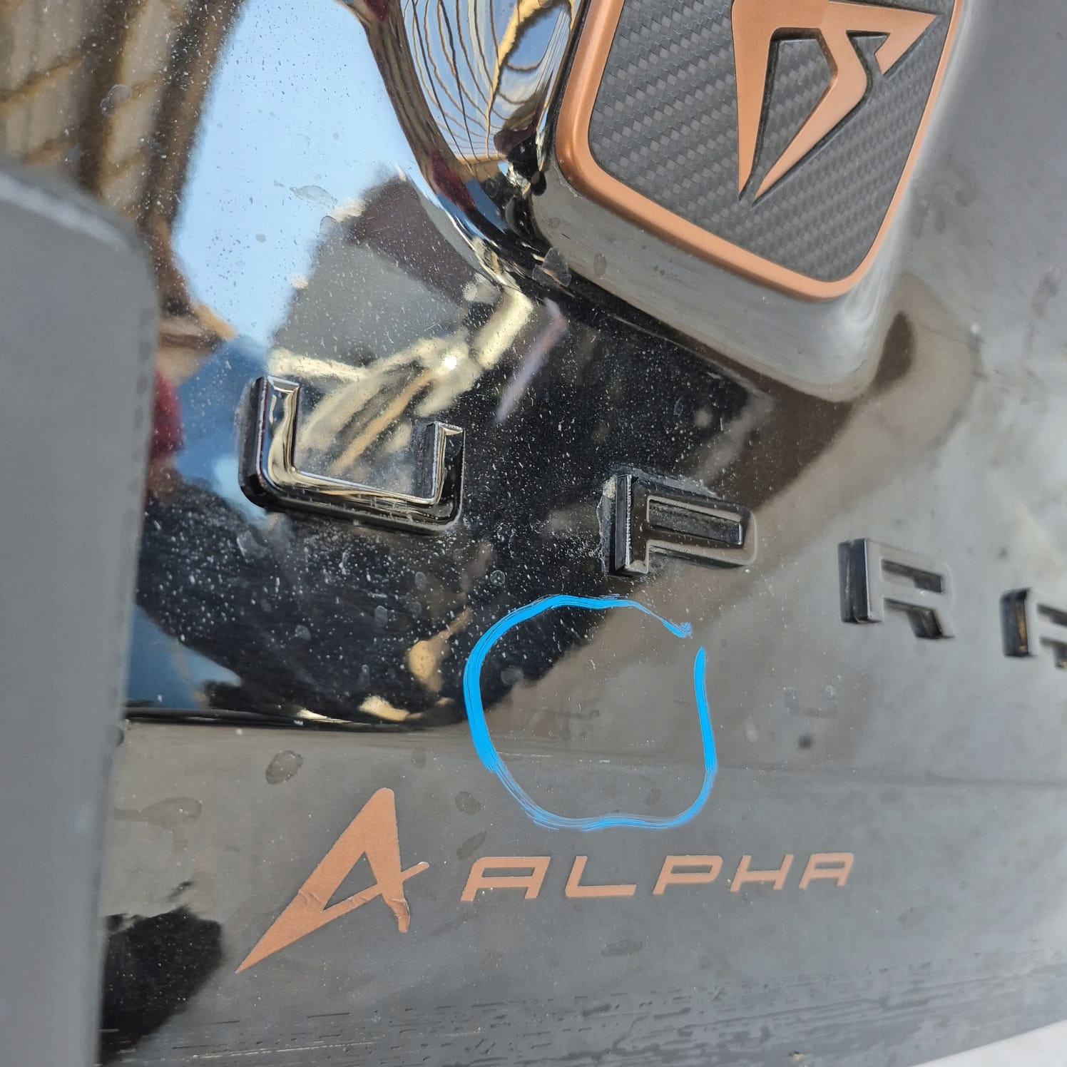 CUPRA FORMENTOR 20-> trunk door boot rear part rear