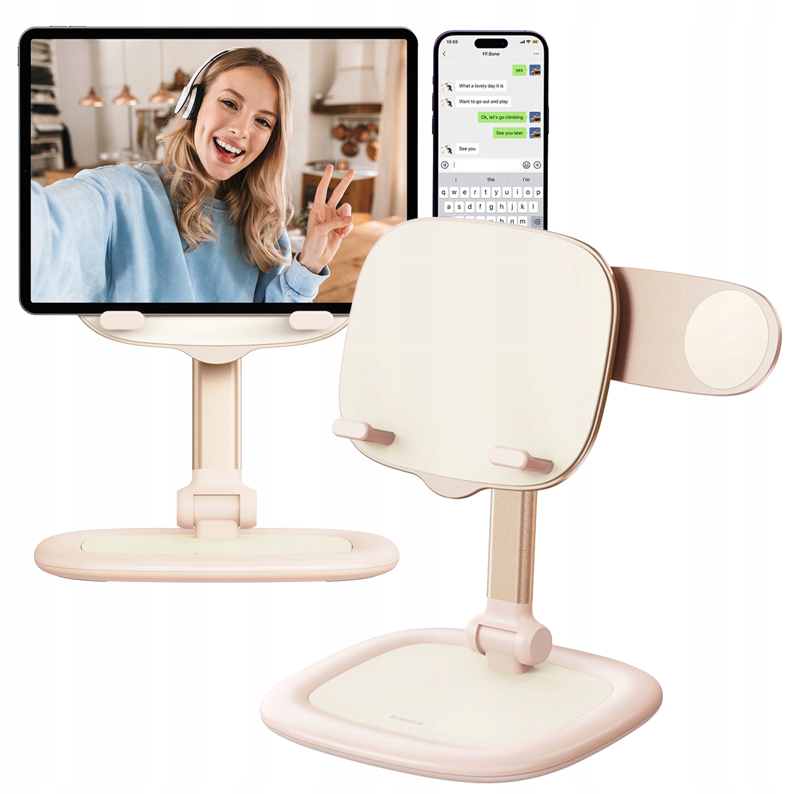 Držák Na Stojan Na Tablet Magnetický Držák Na Telefon Nastavitelný Cestovní