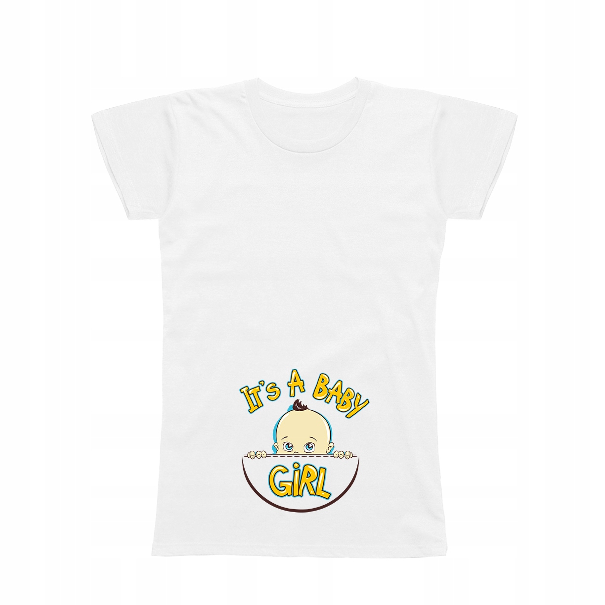 

L - Koszulka T-shirt Ciążowa Baby Girl Dziewczyna