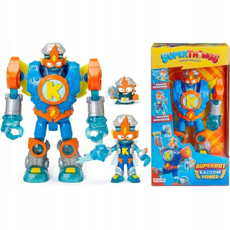 

Zings Things Robot Superbot Kazoom Power Blu