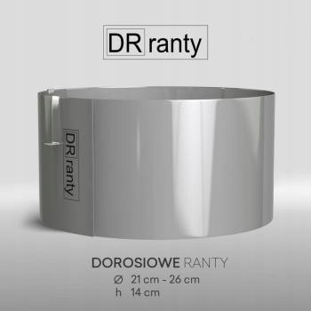 

Rant Rd okrągły 21-26 cm Wys. 14 cm Dorosiowe