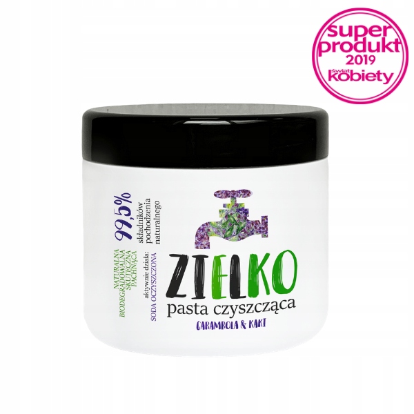 

Zielko Pasta czyszcząca carambola & kaki 500g