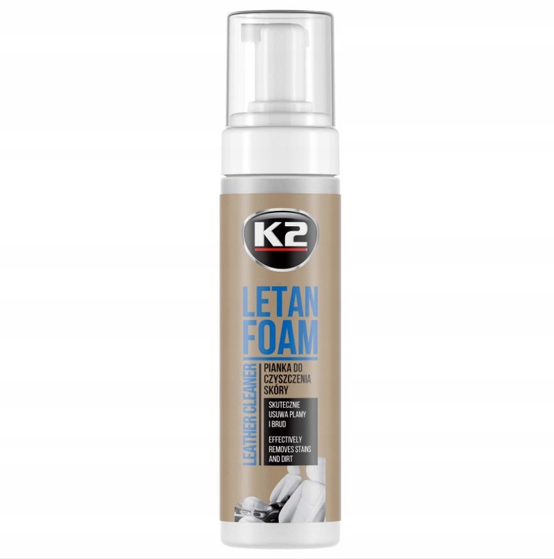 

K2 Letan Foam Pianka do czyszczenia skóry 200ml