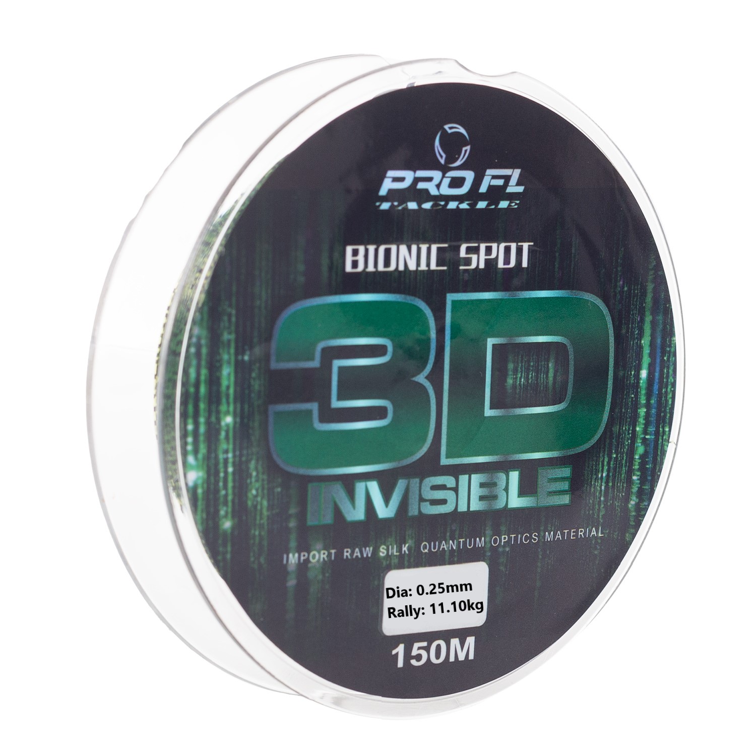 Żyłka Wędkarska Bionic Spot 3D Niewidzialna Kamuflażowa Wytrzymała 0,25mm