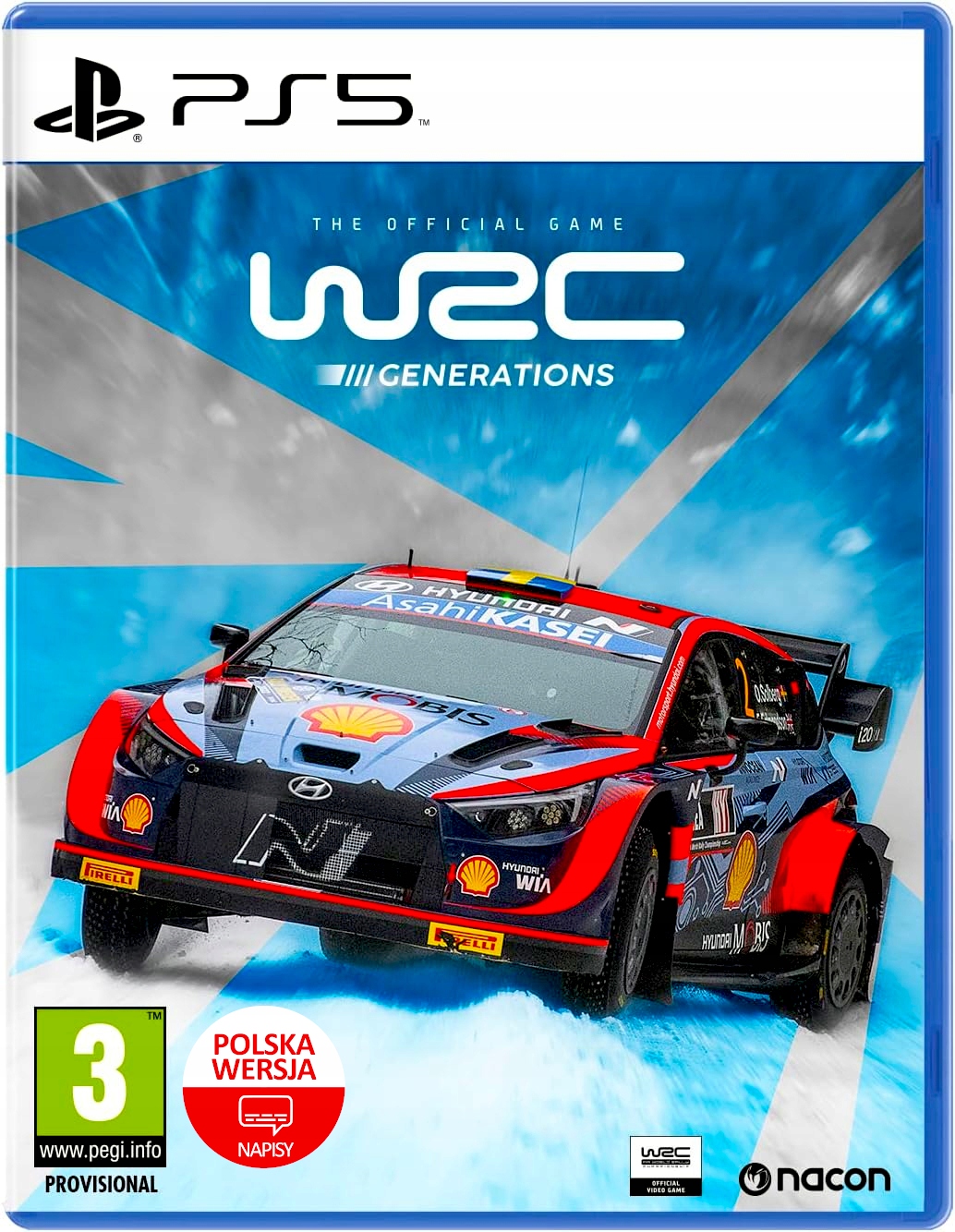 WRC Generations PlayStation 5 (PS5) pudełkowa
