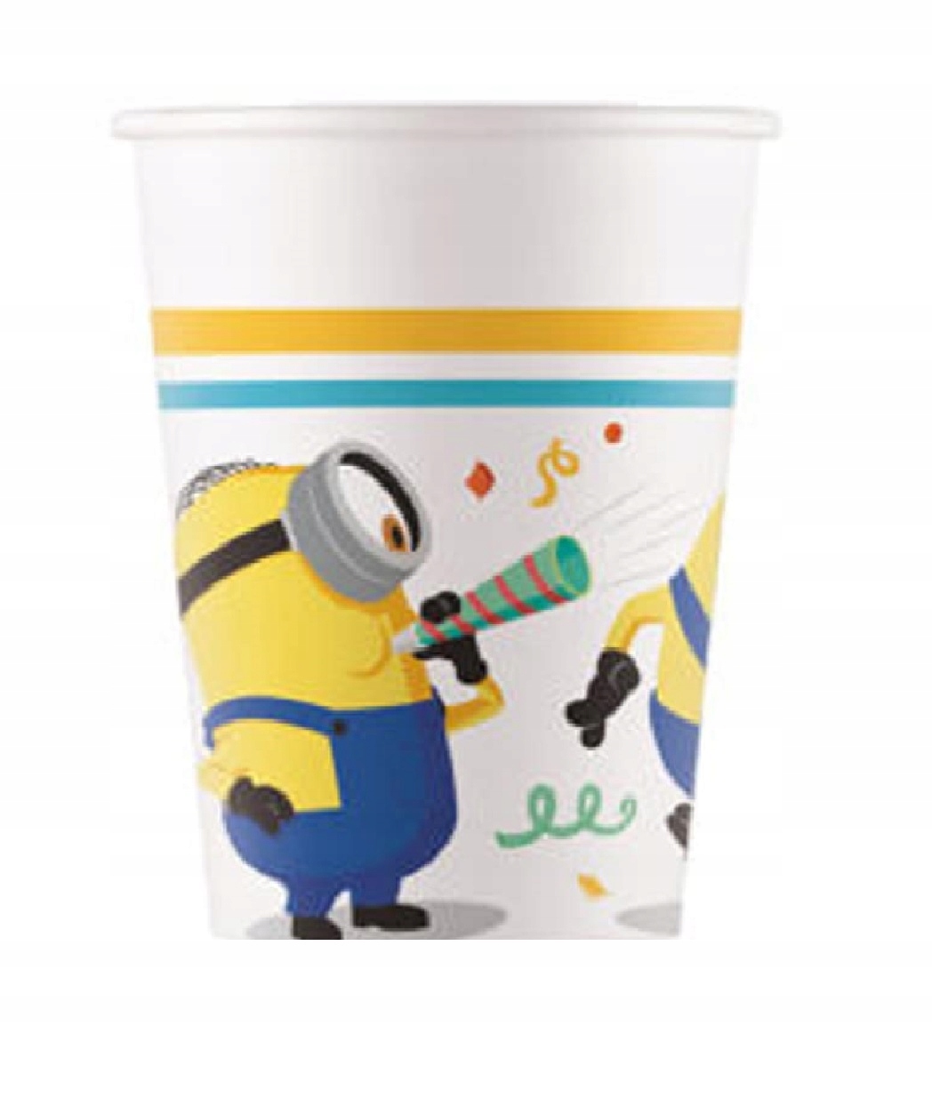 

Kubeczki urodzinowe Minionki - 200 ml - 8 szt