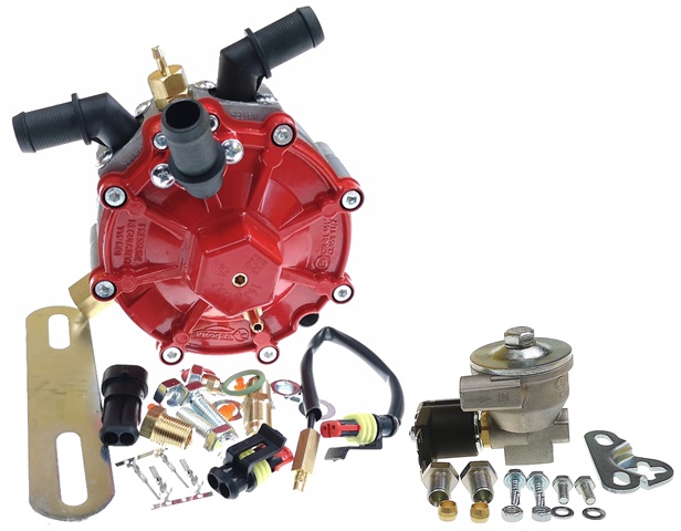 AC STAG REDUKTOR R01 250KM ZESTAW Z ELEKTROZAWOREM