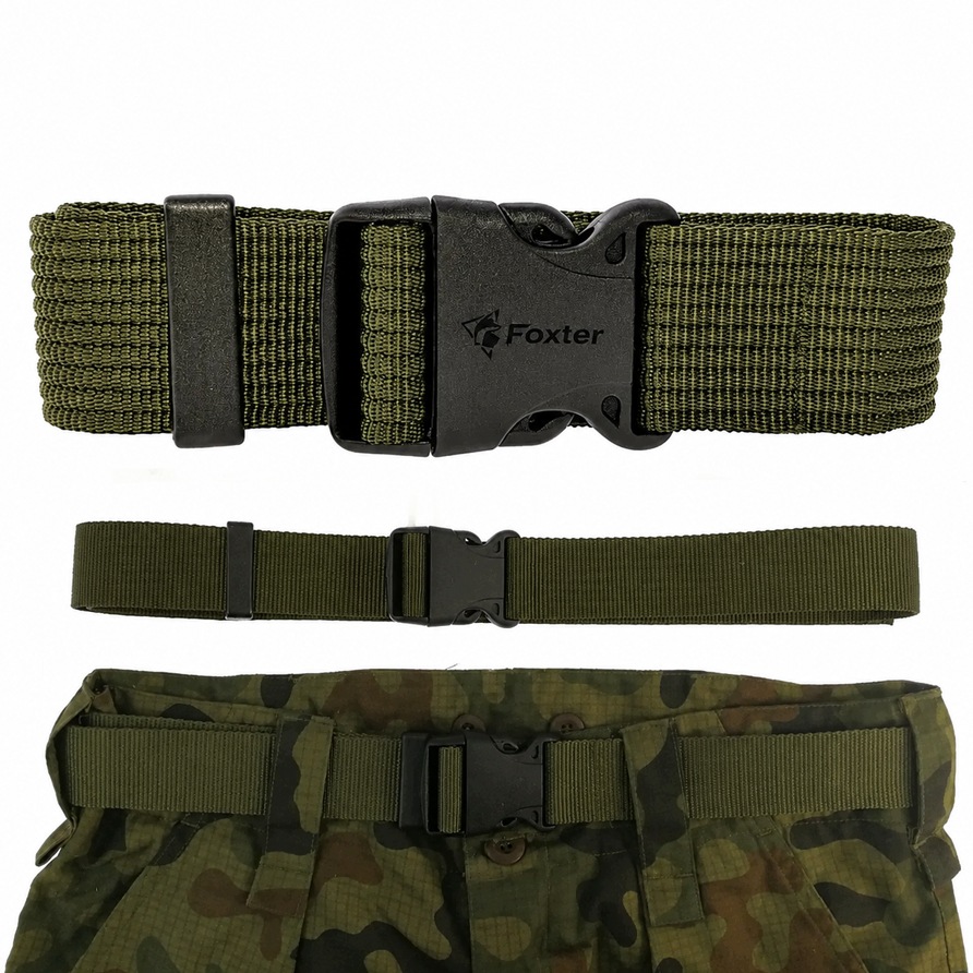 Pas do spodni Foxter zielony 125 cm