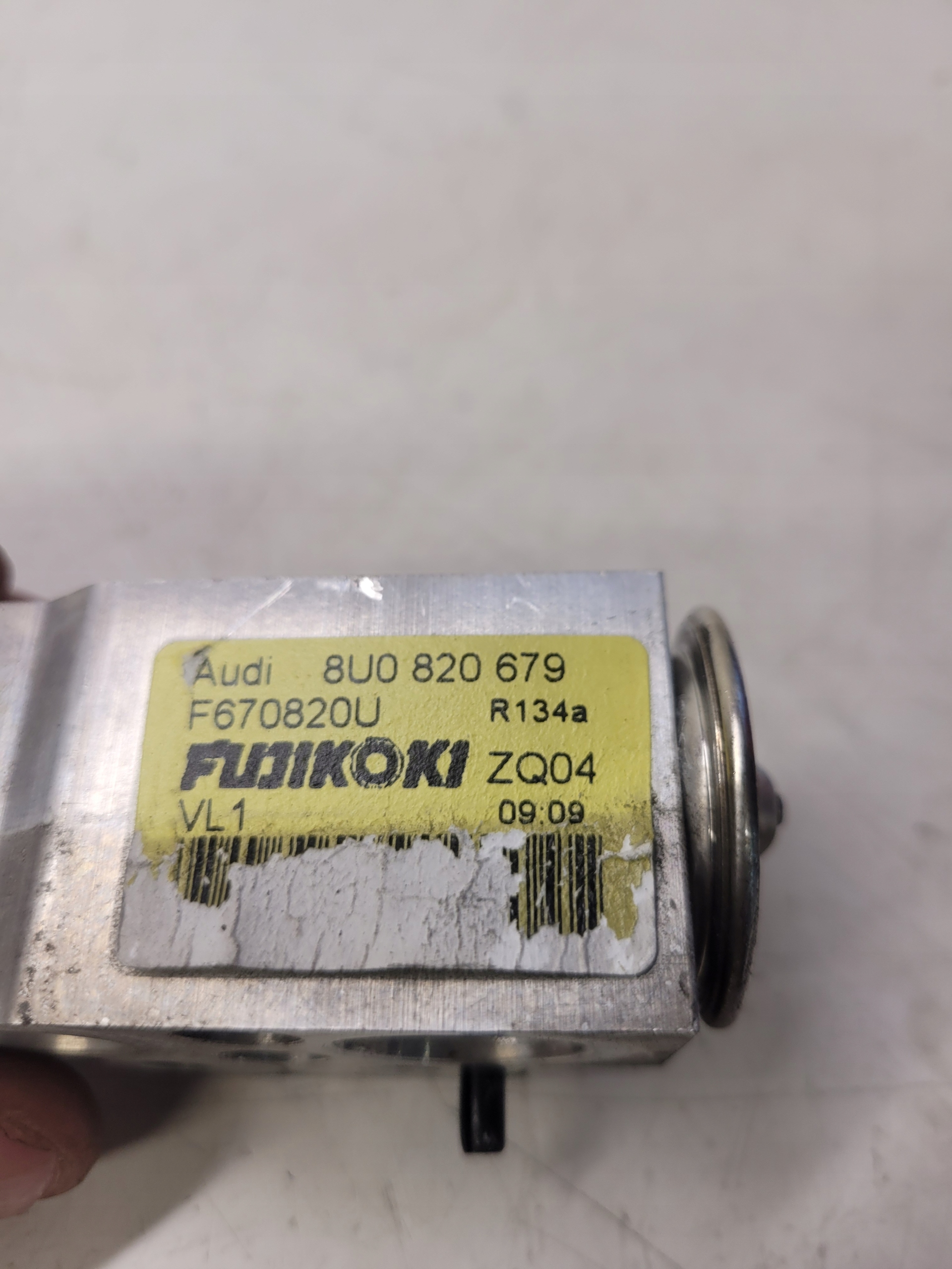 SENSOR ROZPREZNY KLIMAANLAGE AUDI Q3 8U 8U0820679