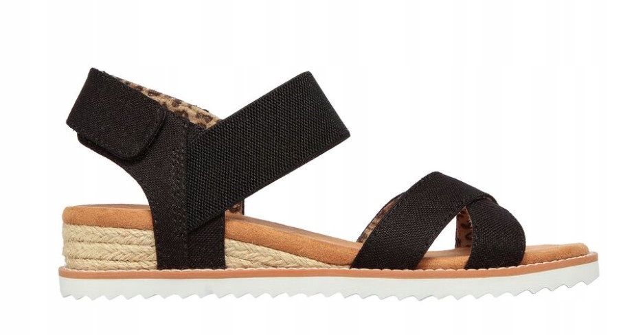 Skechers Dámské Černé Sandály Na Léto 36,5 Ž_a