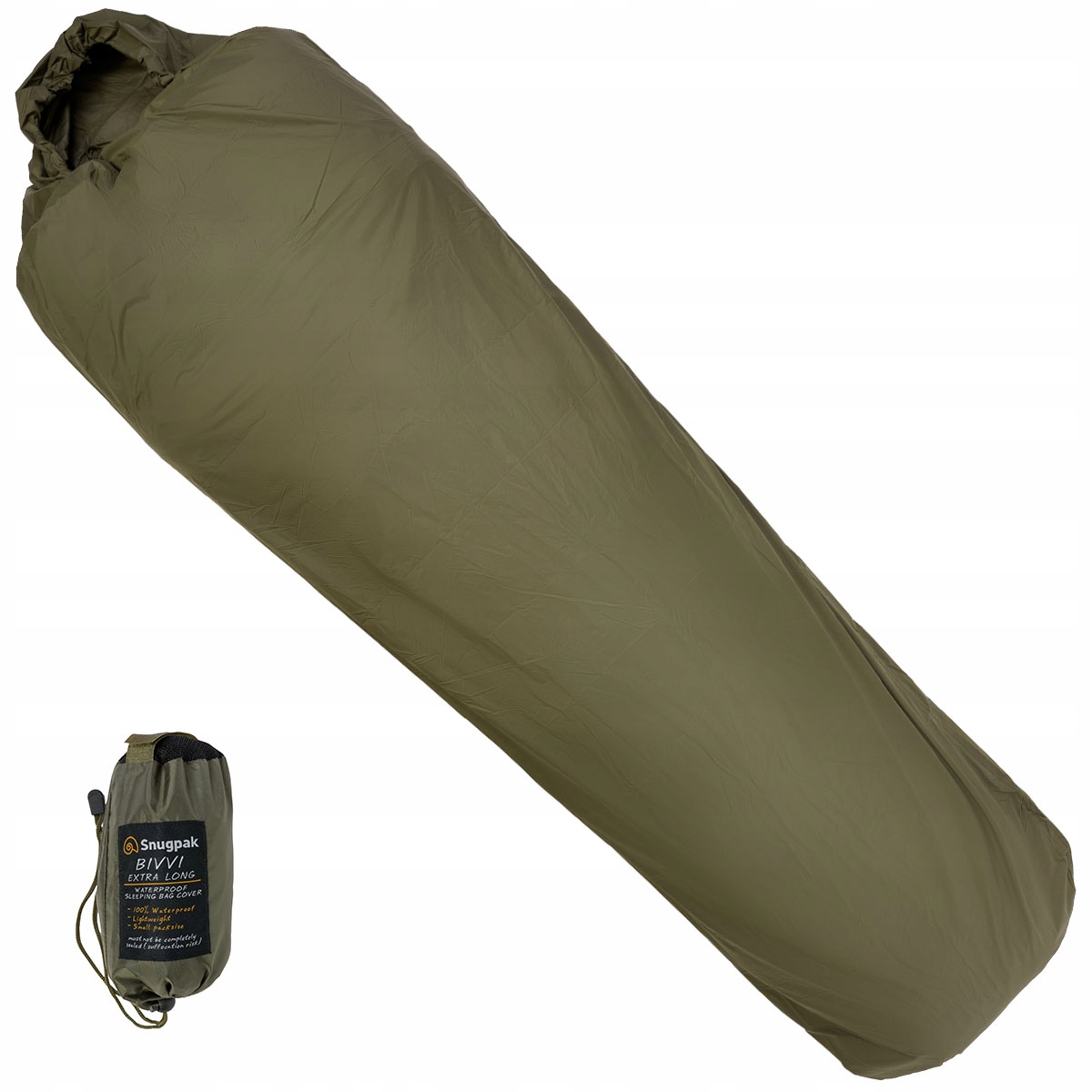SNUGPAK BIVI BAG WODOODPORNY POKROWIEC NORKA OLIVE