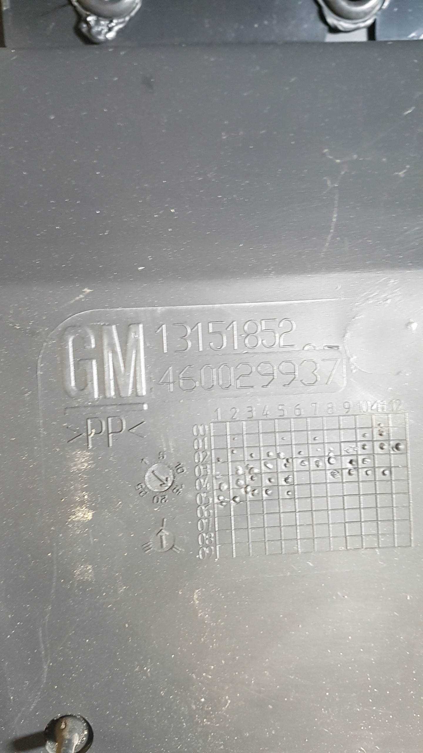 passenger compartment OPEL VECTRA C 13157447 13151852